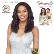 Vanessa Remy Human Hair 360 Swissilk Lace Wig - TH360 NAT18-20